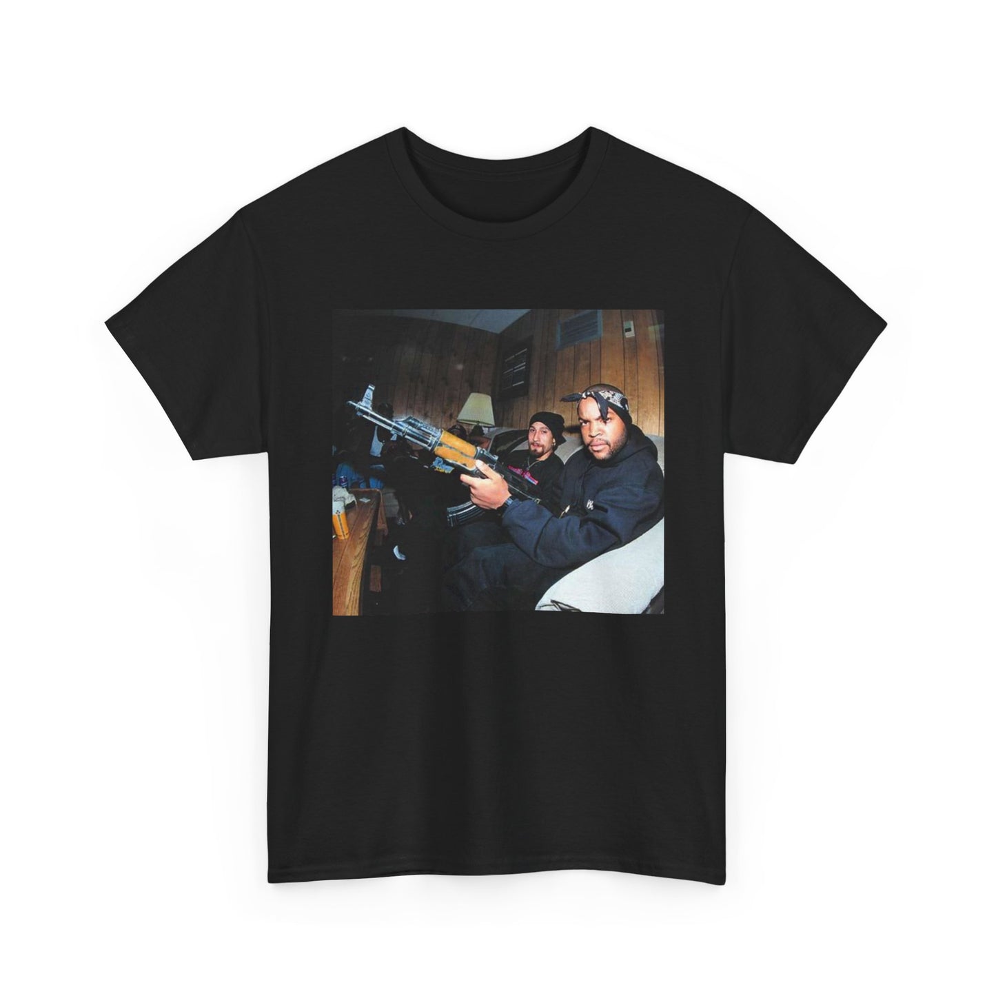 Ice cube T-shirt vintage 90s NWA California retro meme Unisex Heavy Cotton Tee