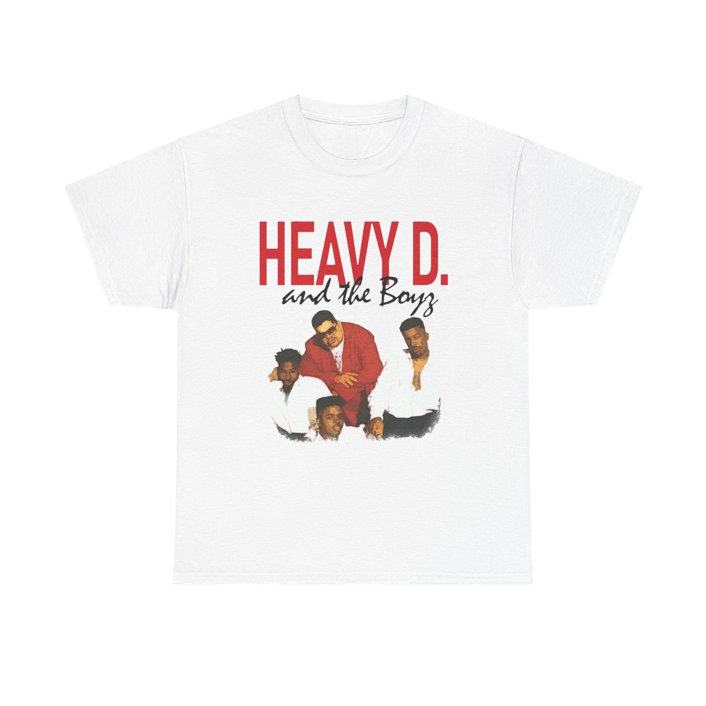 Heavy D And The Boys Vintage Graphic T Shirt NEW Adult Unisex Heavy Cotton Tee