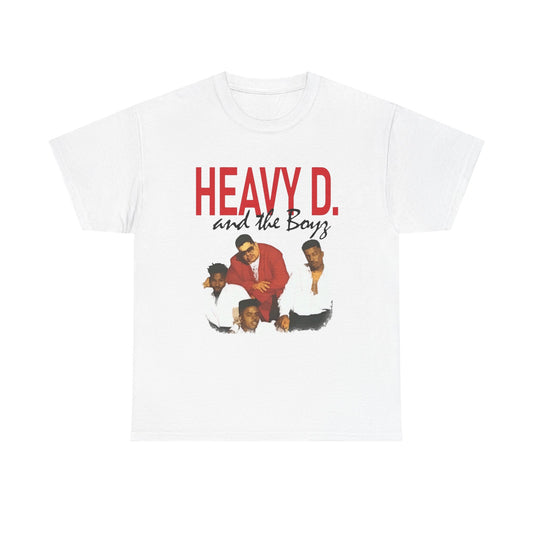 Heavy D And The Boys Vintage Graphic T Shirt NEW Adult Unisex Heavy Cotton Tee