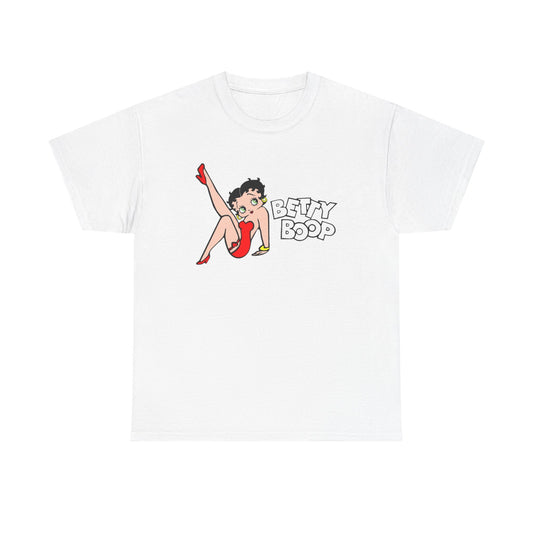 Betty Boop Graphic T Shirt Vintage Retro Art Unisex Heavy Cotton Tee 1