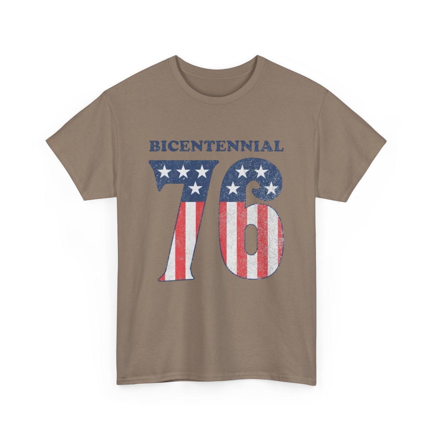 Bicentennial USA 76 Anniversary Graphic T Shirt Adult New Tee