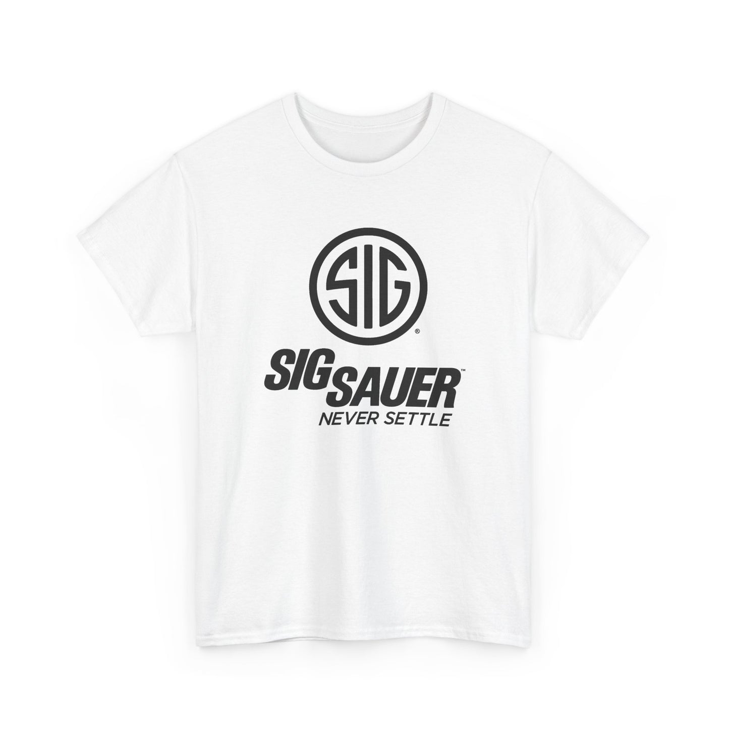 Sig Sauer Retro Graphic T Shirt Unisex Heavy Cotton Tee