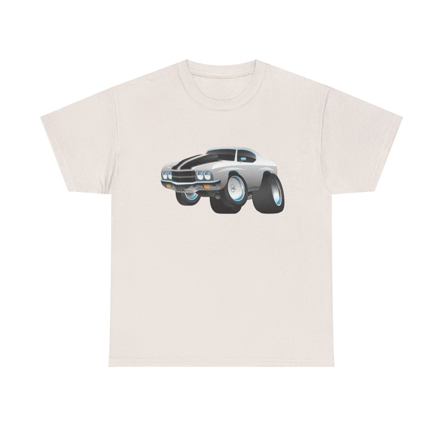 70 Chevelle SS Muscle Car Graphic T Shirt Unisex Heavy Cotton Tee NEW