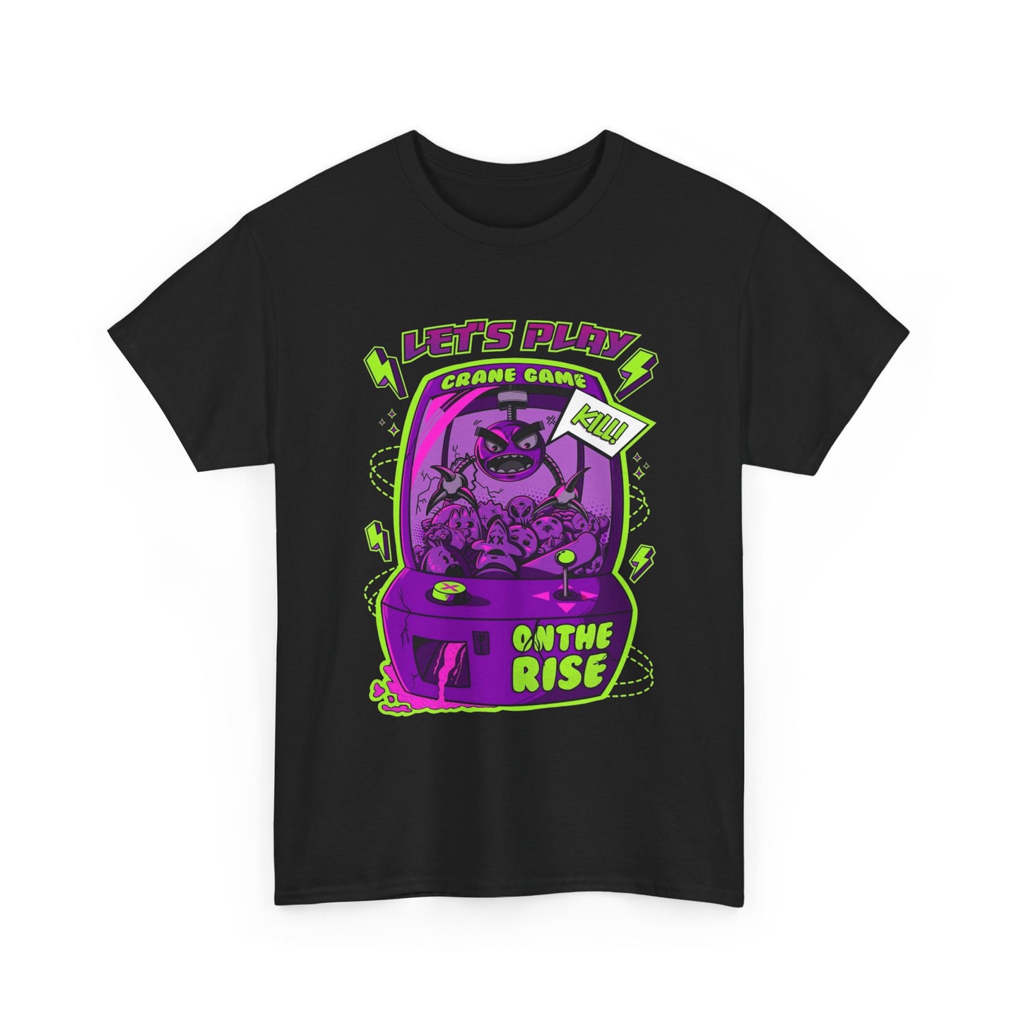 Crane Arcade Game Graphic T Shirt Unisex Heavy Cotton NEW Tee