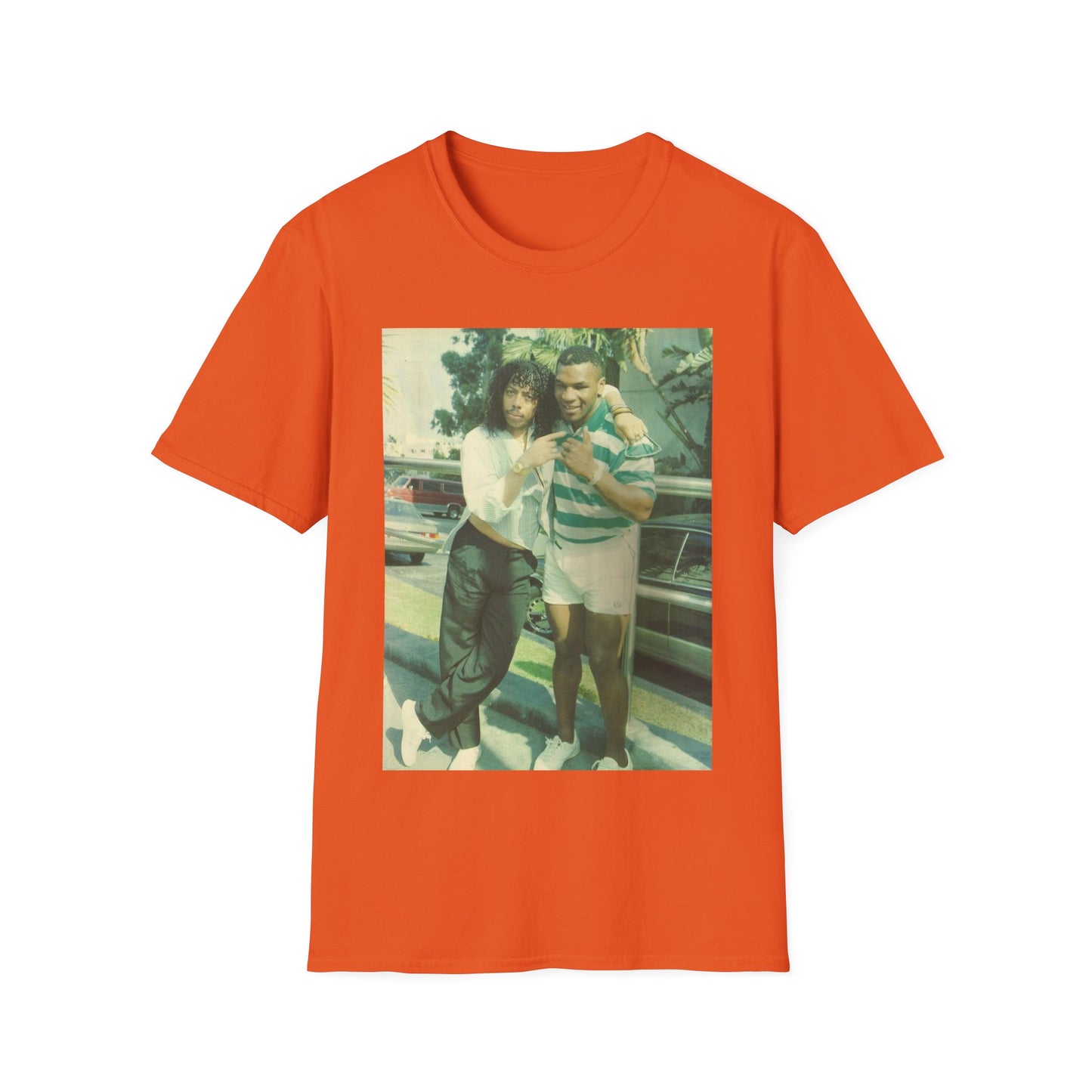 Mike Tyson Tshirt Retro Rick James mens t-shirt vintage style T-Shirt Boxing