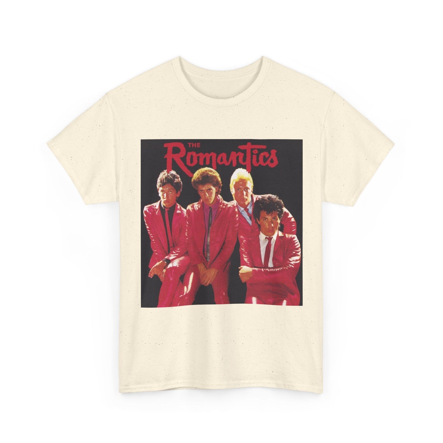The Romantics Tshirt Vintage Band Poster Retro Unisex Heavy Cotton Tee