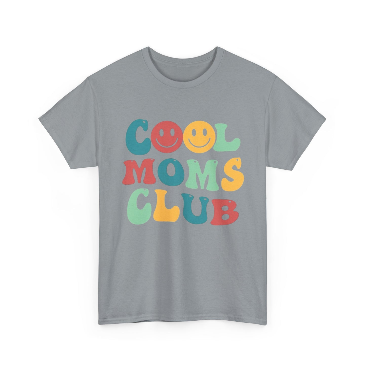 Cool Moms Club Women's Graphic T Shirt NEW MULTIPLE COLORS Gift Retro Design 90s
