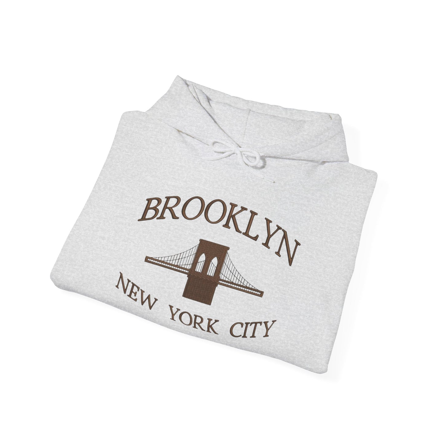 Brooklyn Bridge Graphic Hoodie Heavy Blend Sweatshirt NEW