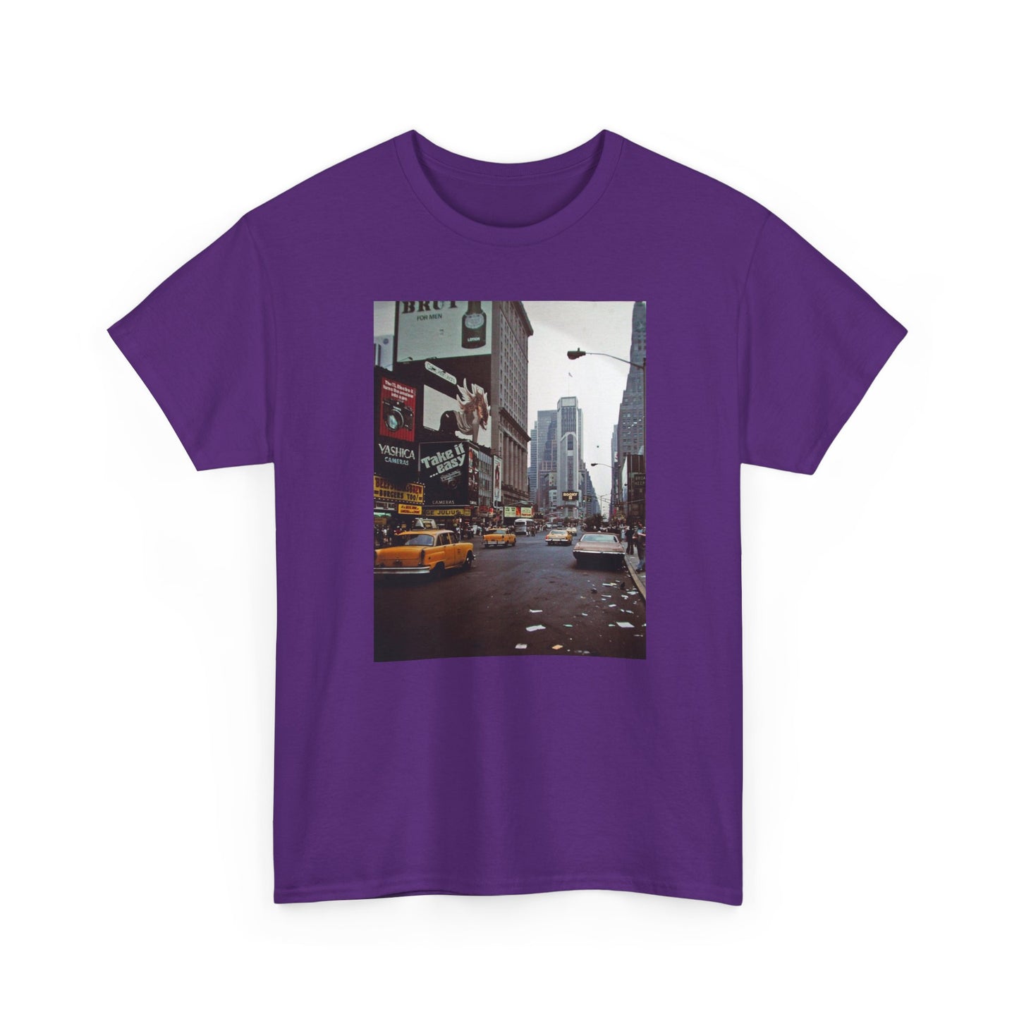 New York retro vintage supreme style Heavy Cotton Tee
