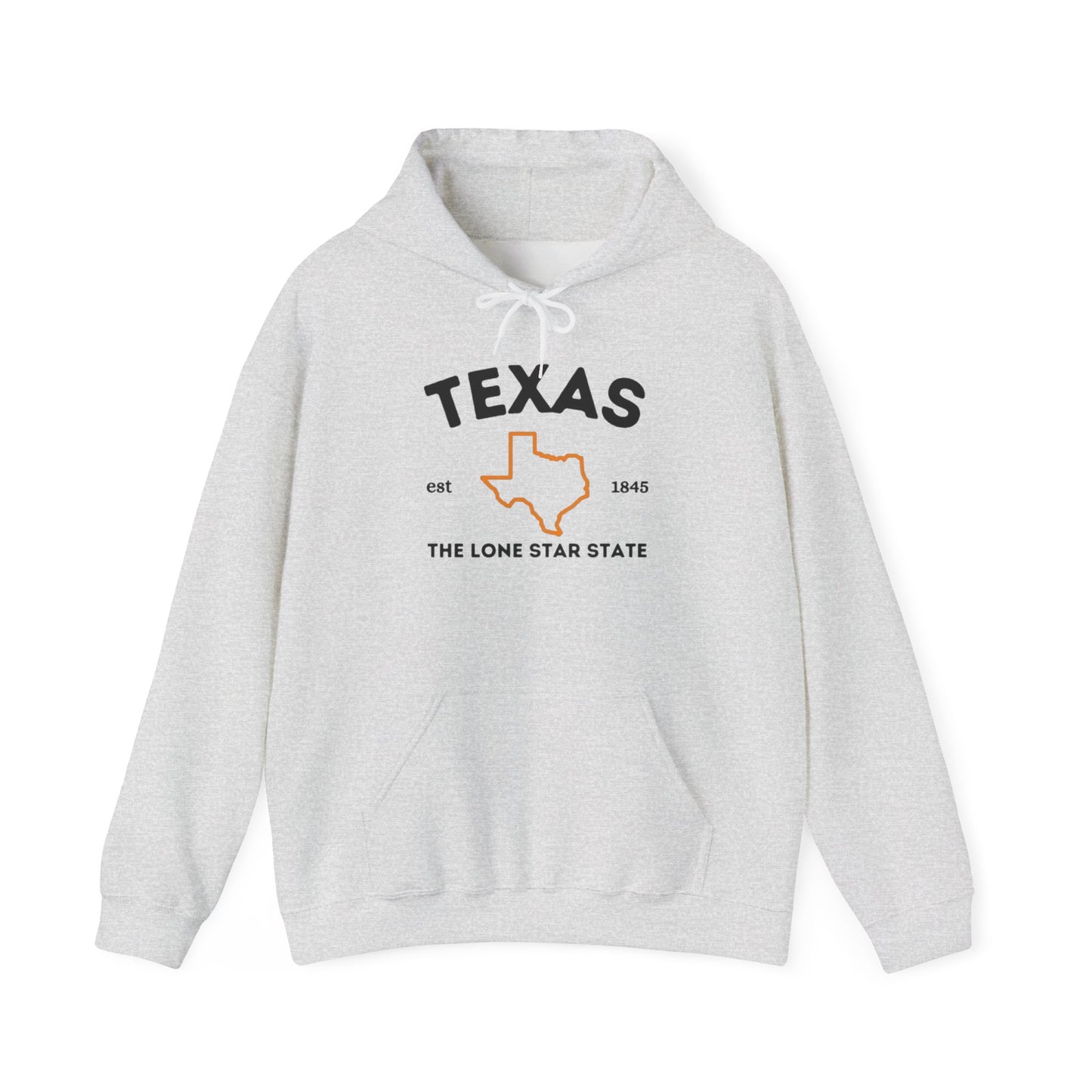 Texas The Lone Star State Graphic Hoodie Unisex Heavy Blend™ Hooded Sweatshirt