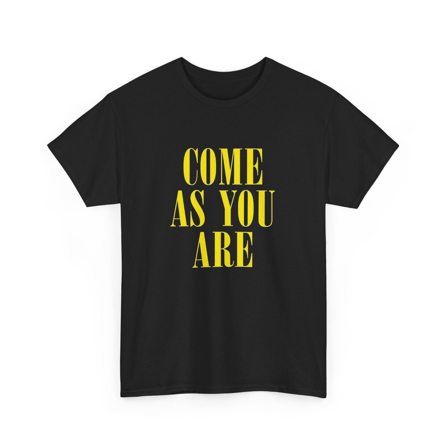 Come As You Are Nirvana Graphic T Shirt NEW ADULT Heavy Cotton Tee