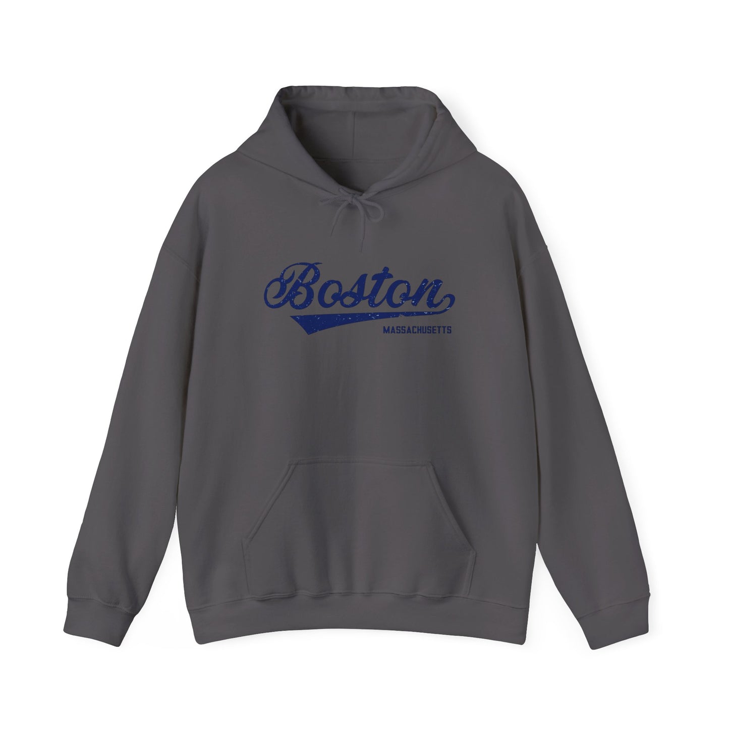 Boston Massachusetts Logo Graphic Hoodie NEW Heavy Blend Hooded Sweatshirt
