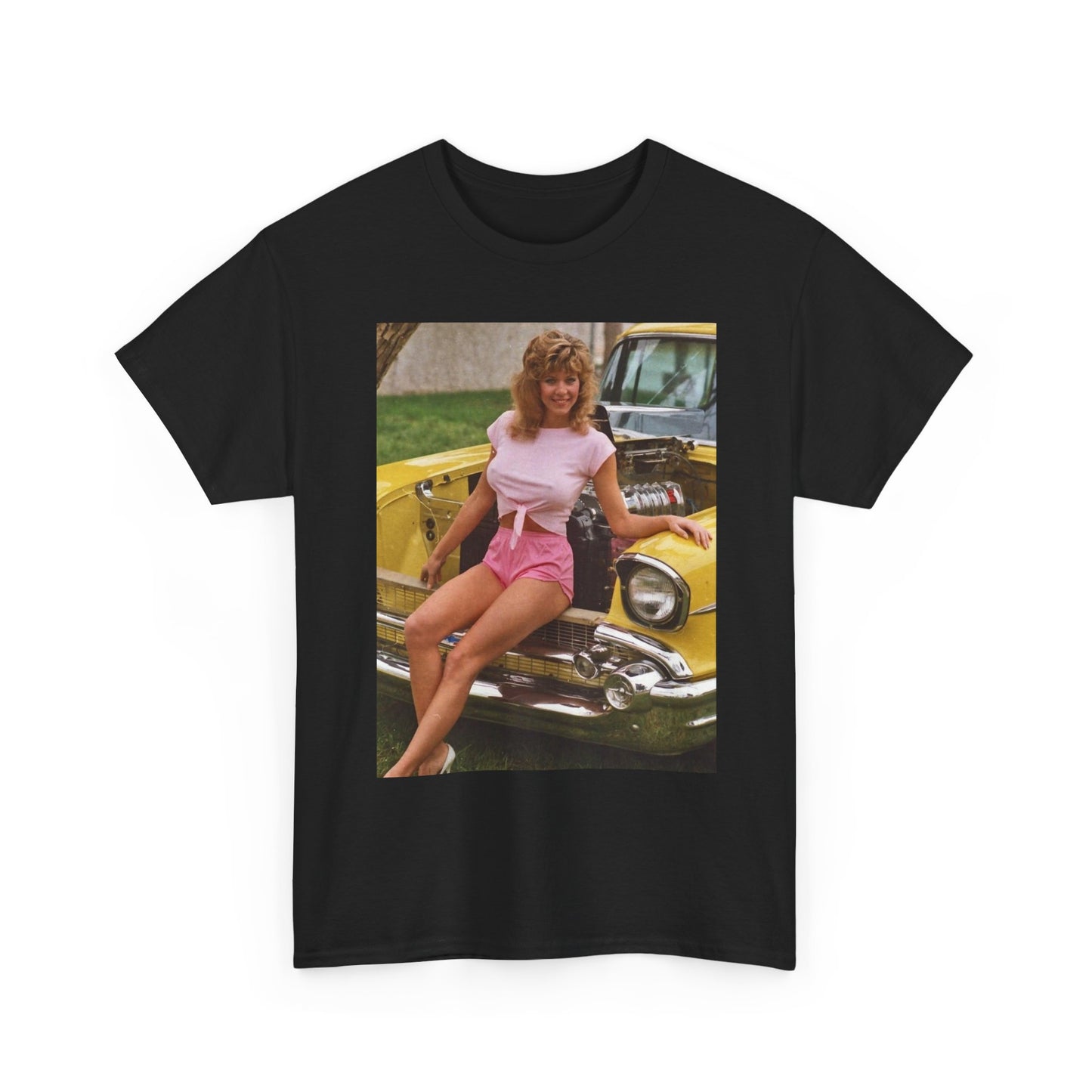 Car Model 70s Vintage Graphic T Shirt S-5XL NEW Unisex Cotton Tee