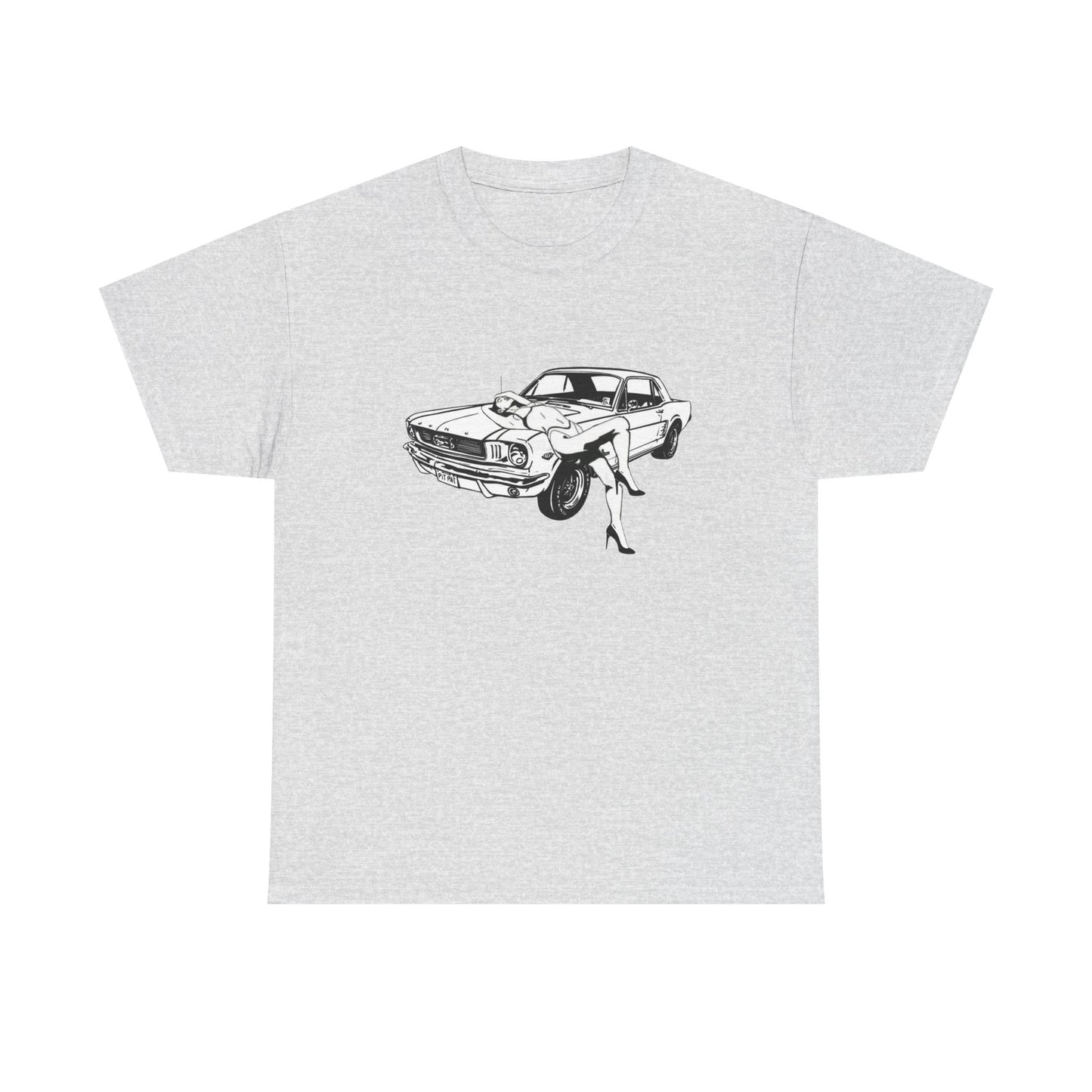 60's Mustang Model Graphic T Shirt ADULT NEW VINTAGE TEE