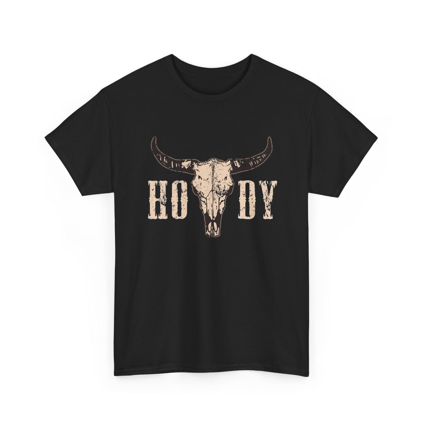 Howdy Country Western Graphic T Shirt Unisex Heavy Cotton Tee