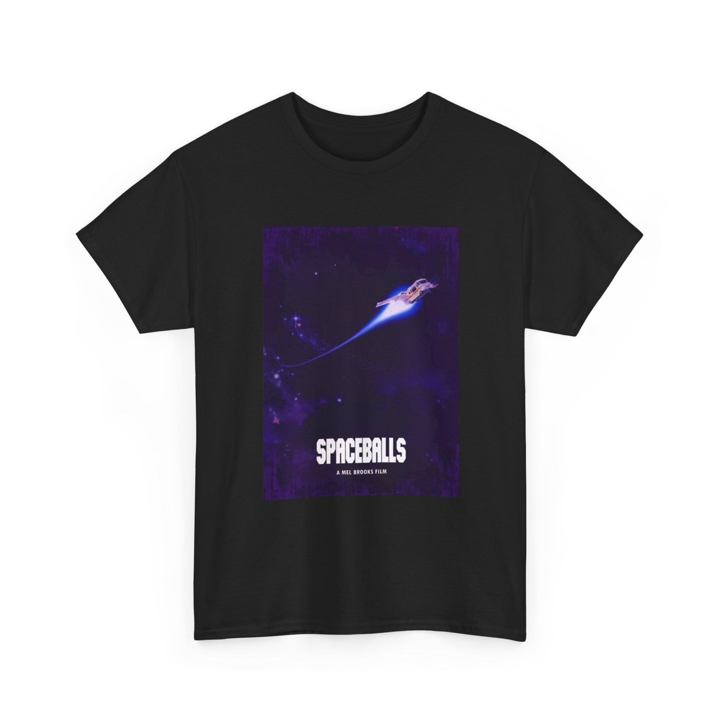 SpaceBalls Tshirt Vintage Retro Movie Comedy Funny Unisex Heavy Cotton Tee