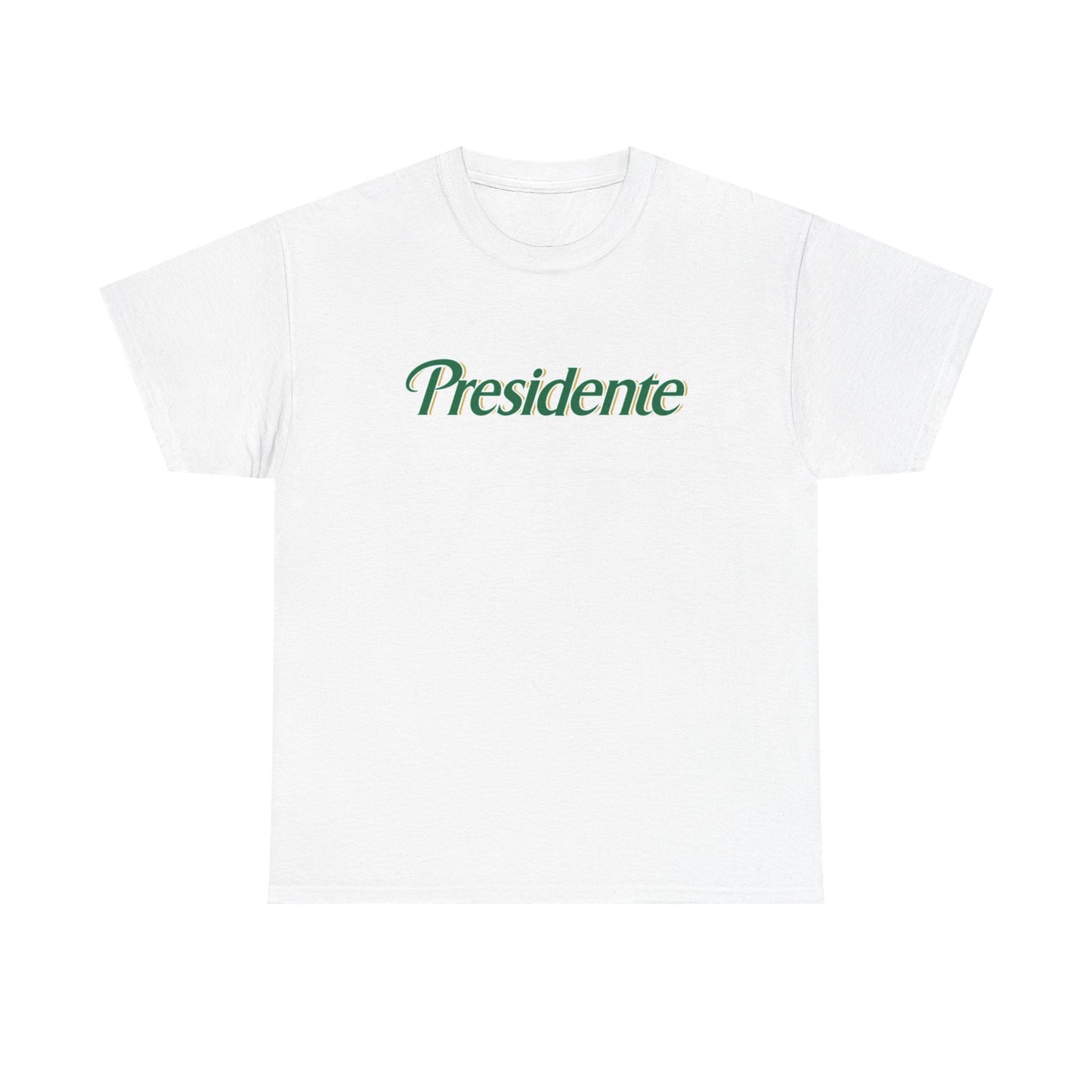 Presidente Beer Graphic T Shirt Vintage Dominican Republic Unisex Heavy Cotton