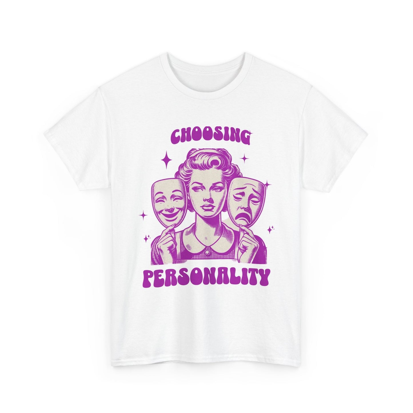 Choosing Personality Graphic T Shirt Women's Cotton Tee BRAND NEW