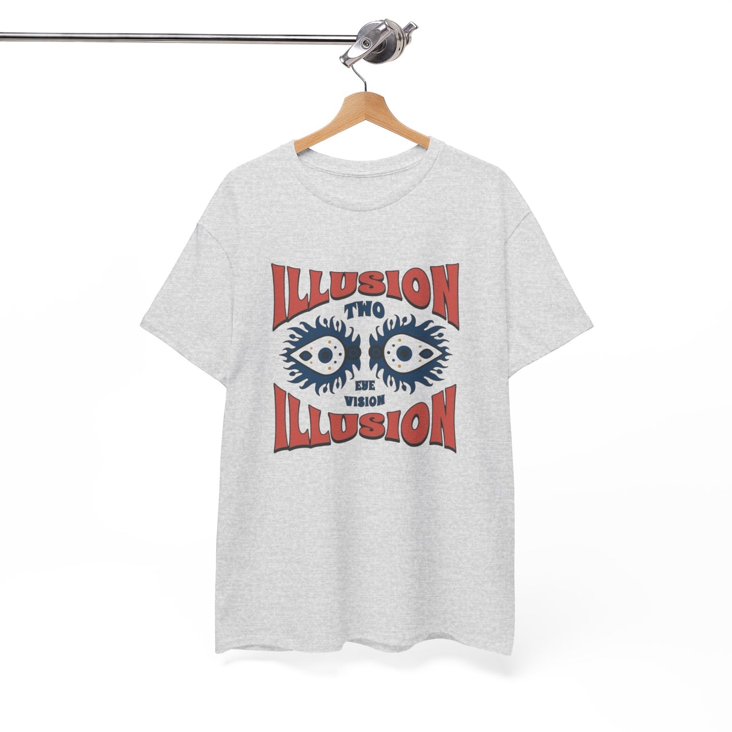 Illusion Two Illusion Graphic T Shirt NEW ADULT Vintage