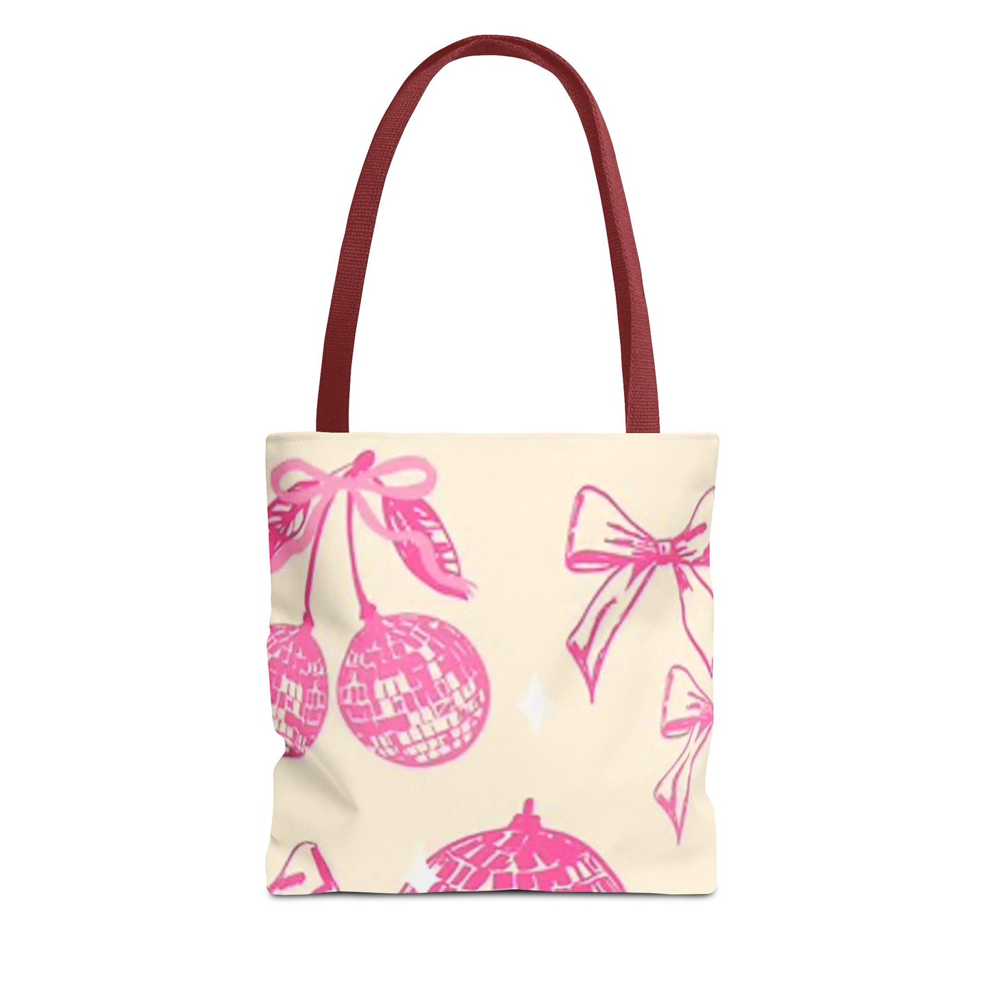 Pink And Cream Bows Brand NEW Tote Bag (AOP)