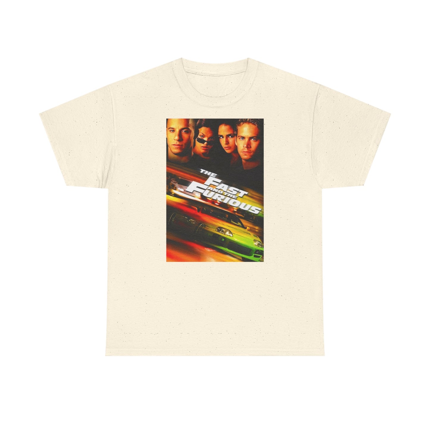 Fast and the furious T-shirt Retro Movie car club Cali Unisex Heavy Cotton Tee
