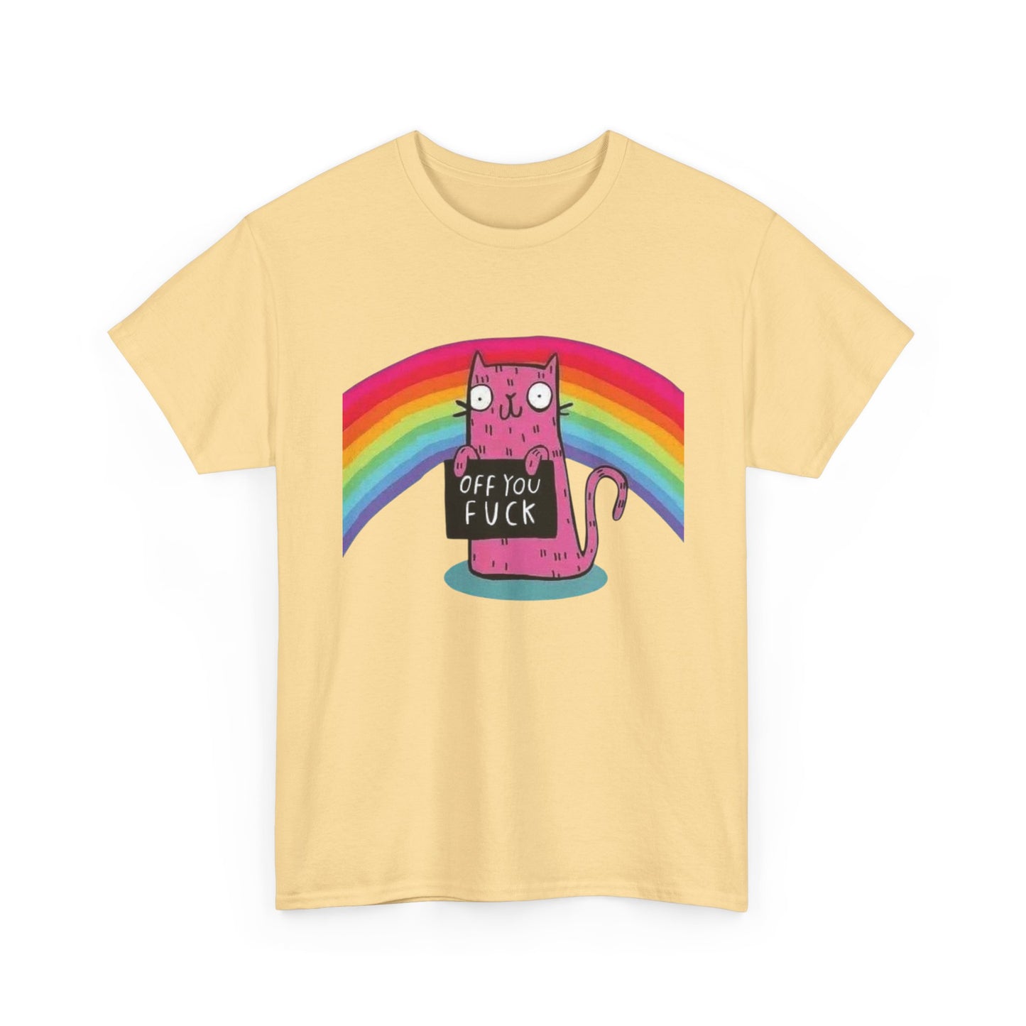 Off You Go Funny Graphic T Shirt Unisex Heavy Cotton Tee Gift New