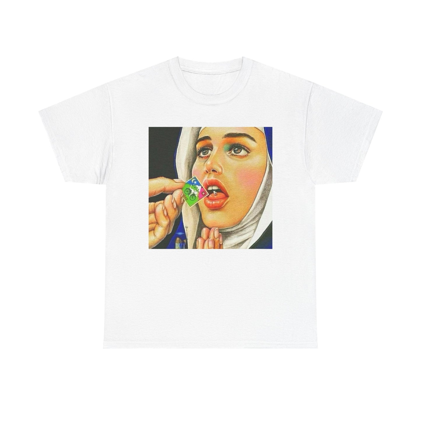 Acid Trip T Shirt Unisex Heavy Cotton Vintage Gift NEW