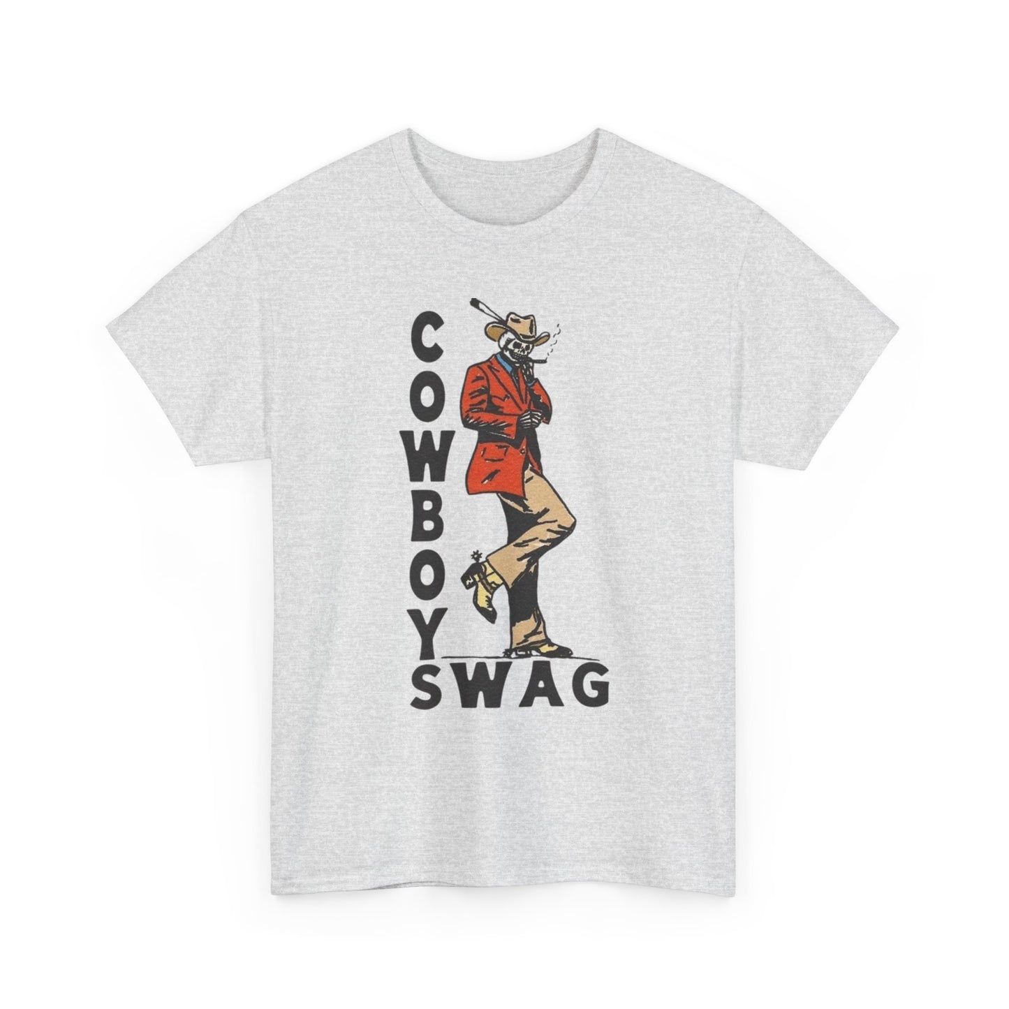 Cowboy Swag Graphic T Shirt Unisex Heavy Cotton Tee