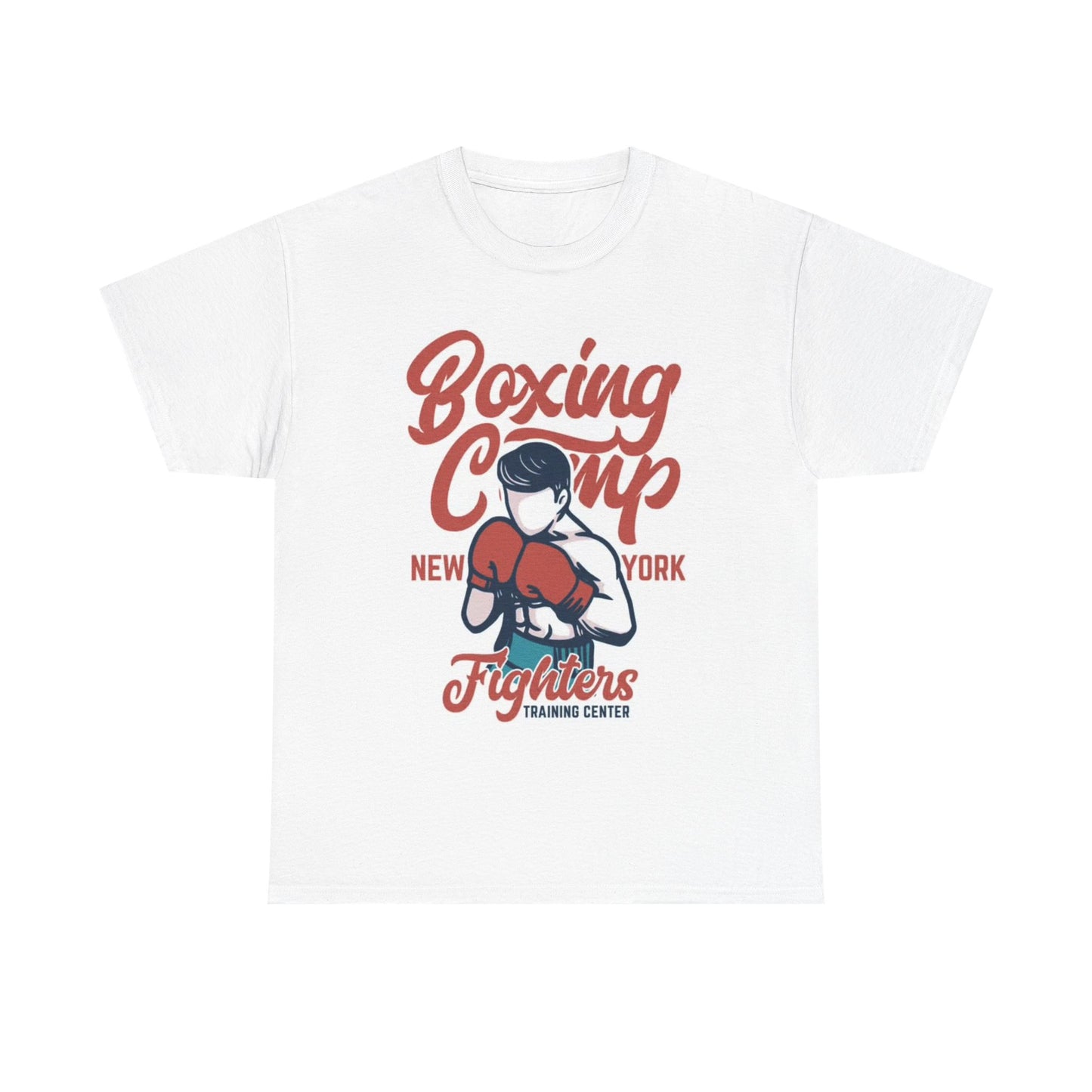 Boxing Camp Tshirt Vintage New York Graphic UFC GYM Unisex Heavy Cotton Tee