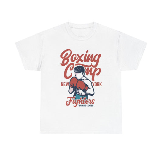 Boxing Camp Tshirt Vintage New York Graphic UFC GYM Unisex Heavy Cotton Tee