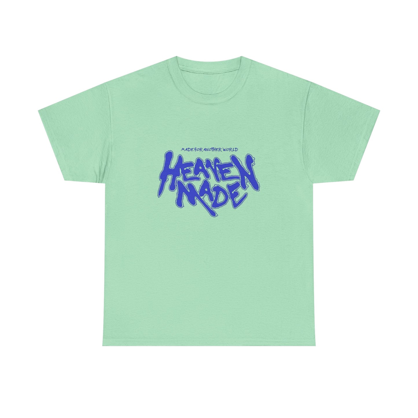 Heaven Made Graphic T Shirt NEW Unisex Heavy Cotton Tee
