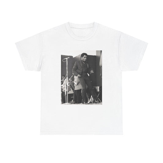 James Brown Tshirt Vintage Concert The Godfather Unisex Heavy Cotton Tee