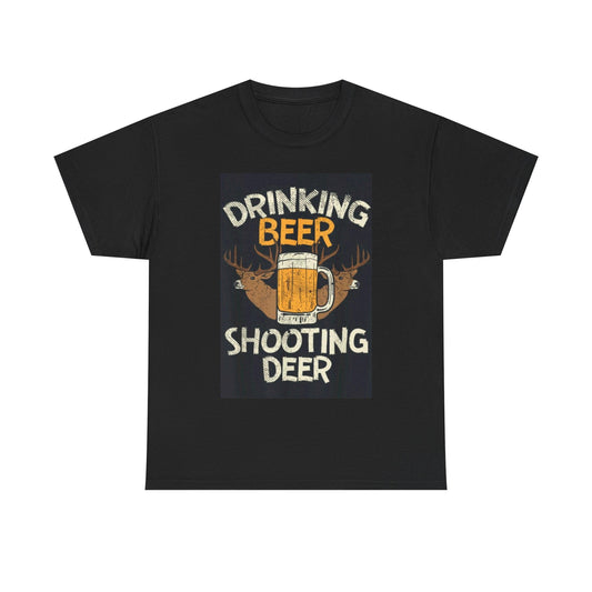 Country beer shirt bass pro vintage hunting deer Unisex Heavy Cotton Tee