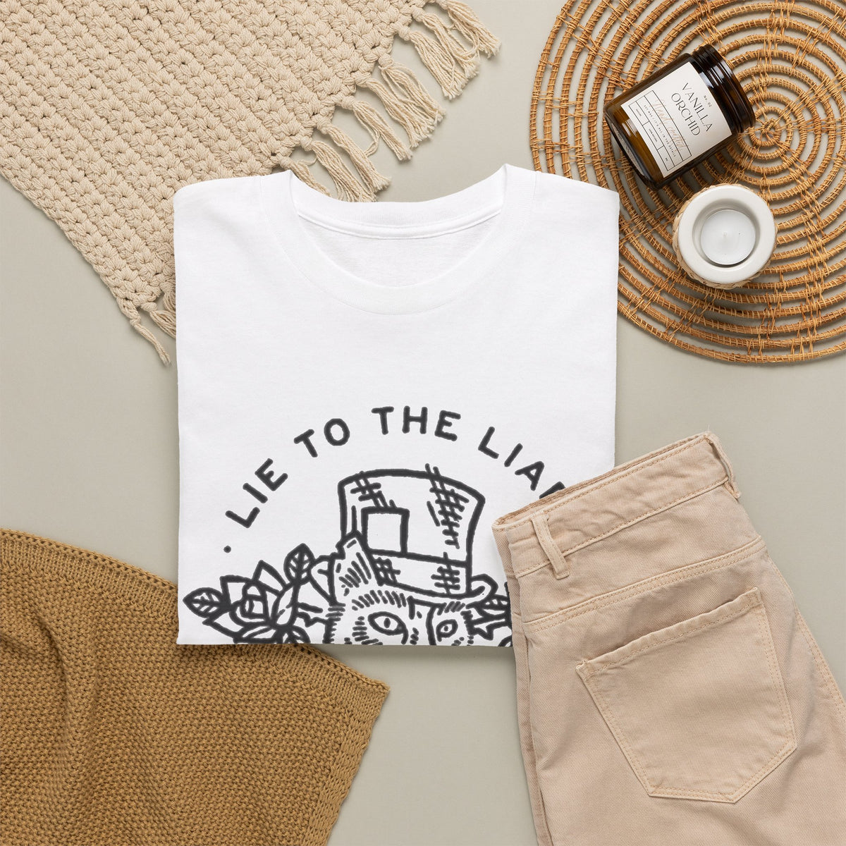 “Lie to the Liar, Steal from the Thieves” Graphic T-Shirt Men's Tee