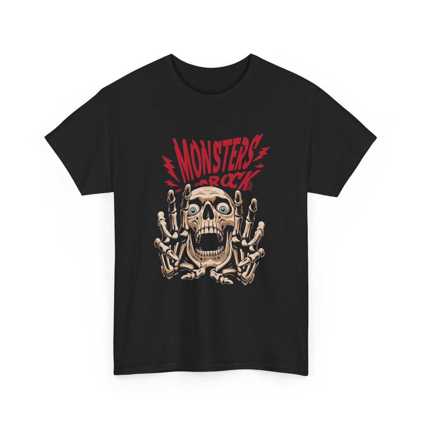 Monsters Rock Graphic T Shirt NEW ADULT TEE
