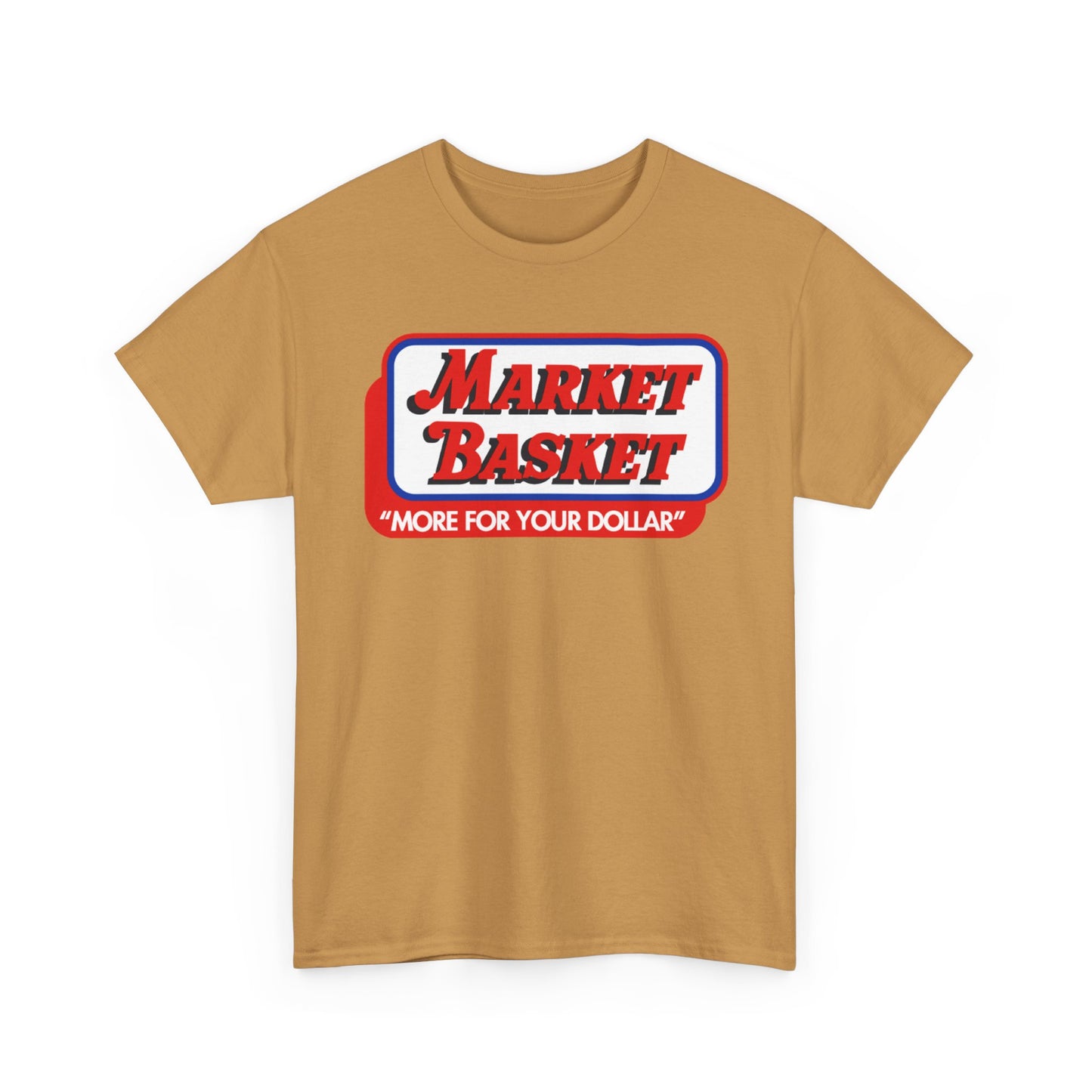 Boston vintage New England market basket patriots Heavy Cotton Tee