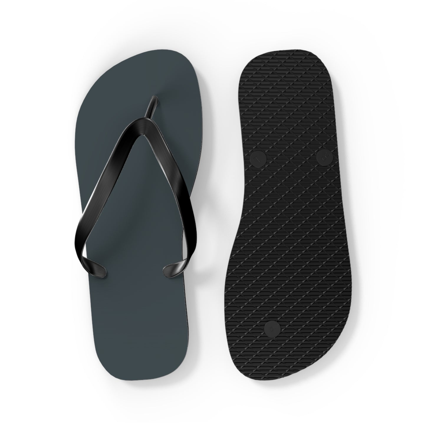 Dark Gray Summer Sandals, Beach Shoes, Vacation Flip Flops, Pool Slides