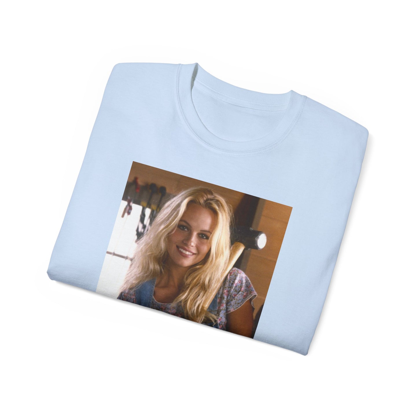 Pam Anderson playboy tool time 90s vintage Unisex Ultra Cotton Tee