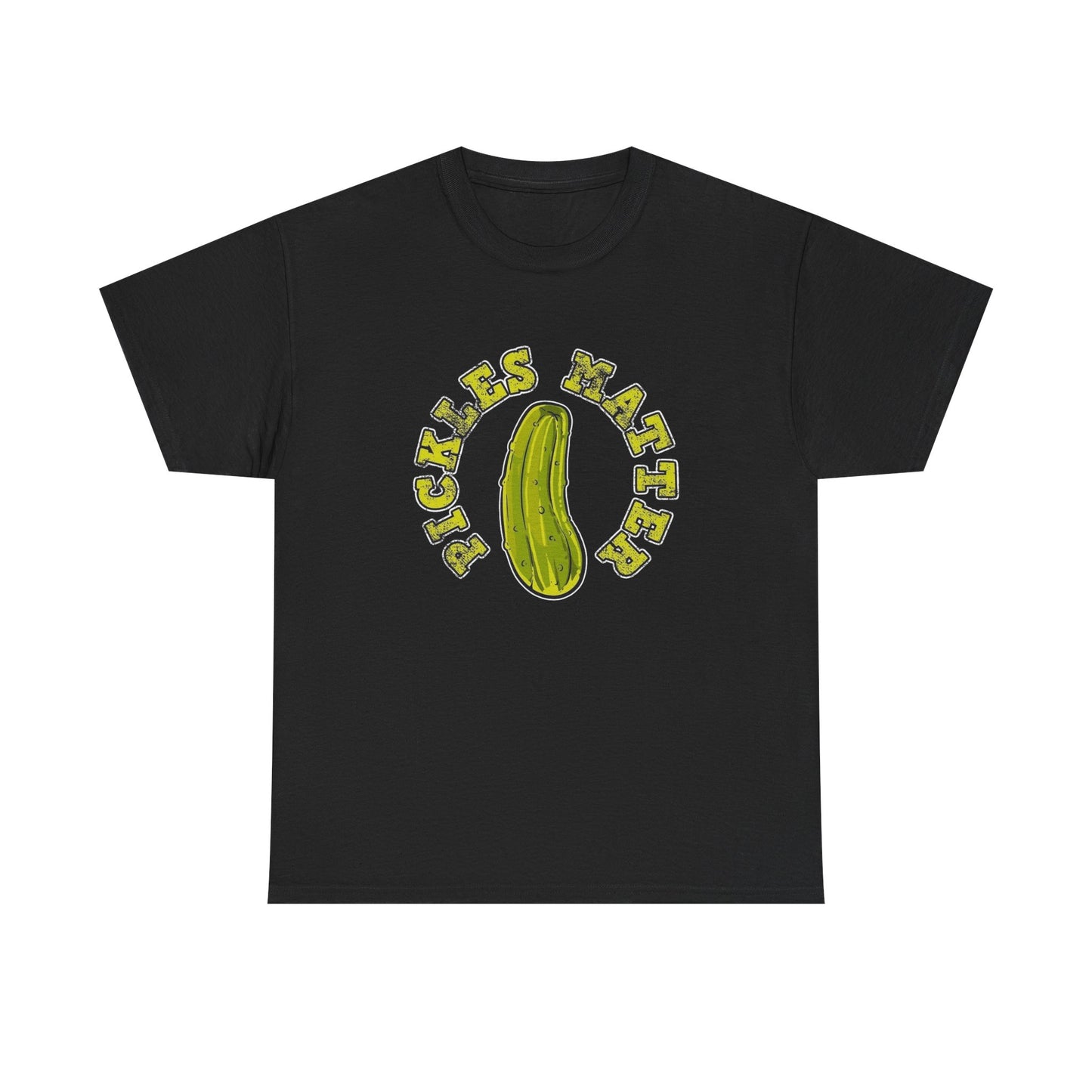 Pickles Matter Funny Graphic T Shirt Unisex Heavy Cotton Tee