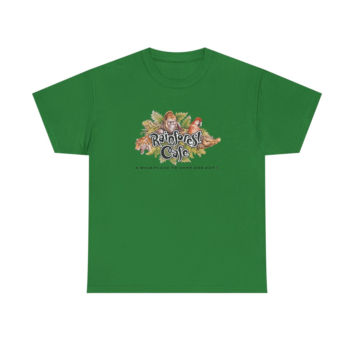 Rainforest Cafe Vintage Graphic T Shirt Unisex Heavy Cotton Tee