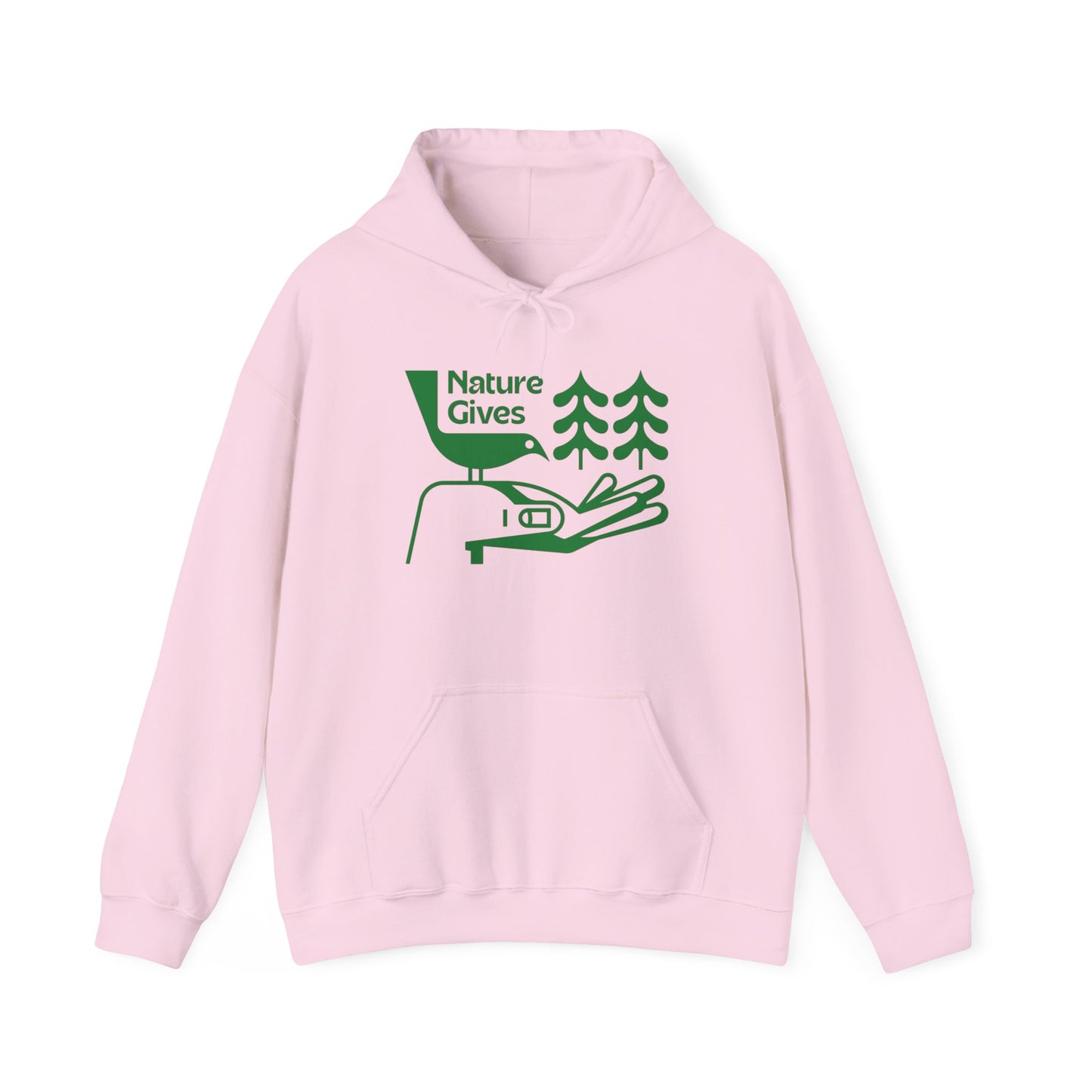 Nature Gives Graphic Hoodie Unisex Heavy Blend™ Hooded Sweatshirt