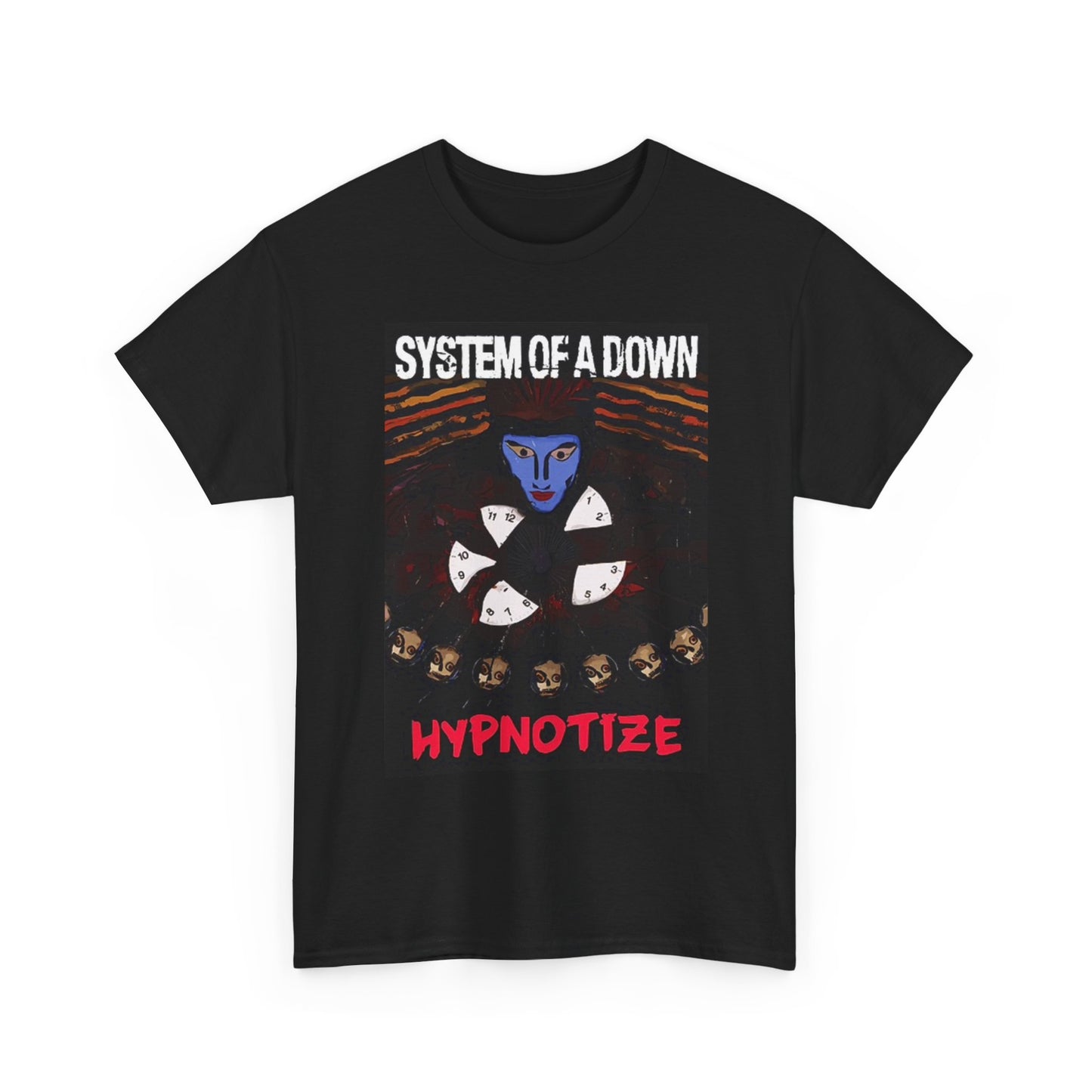 System Of A Down Graphic T Shirt Vintage Hypnotize Unisex Heavy Cotton Tee