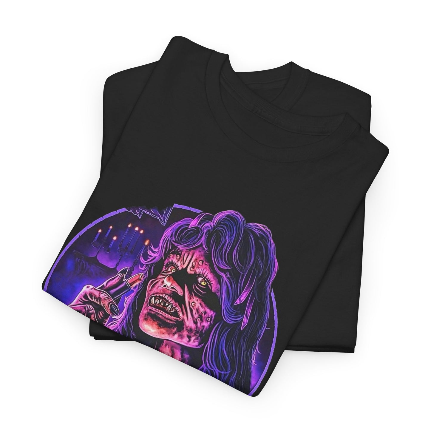 Night Of The Demons Vintage Graphic T Shirt Unisex Heavy Cotton Tee