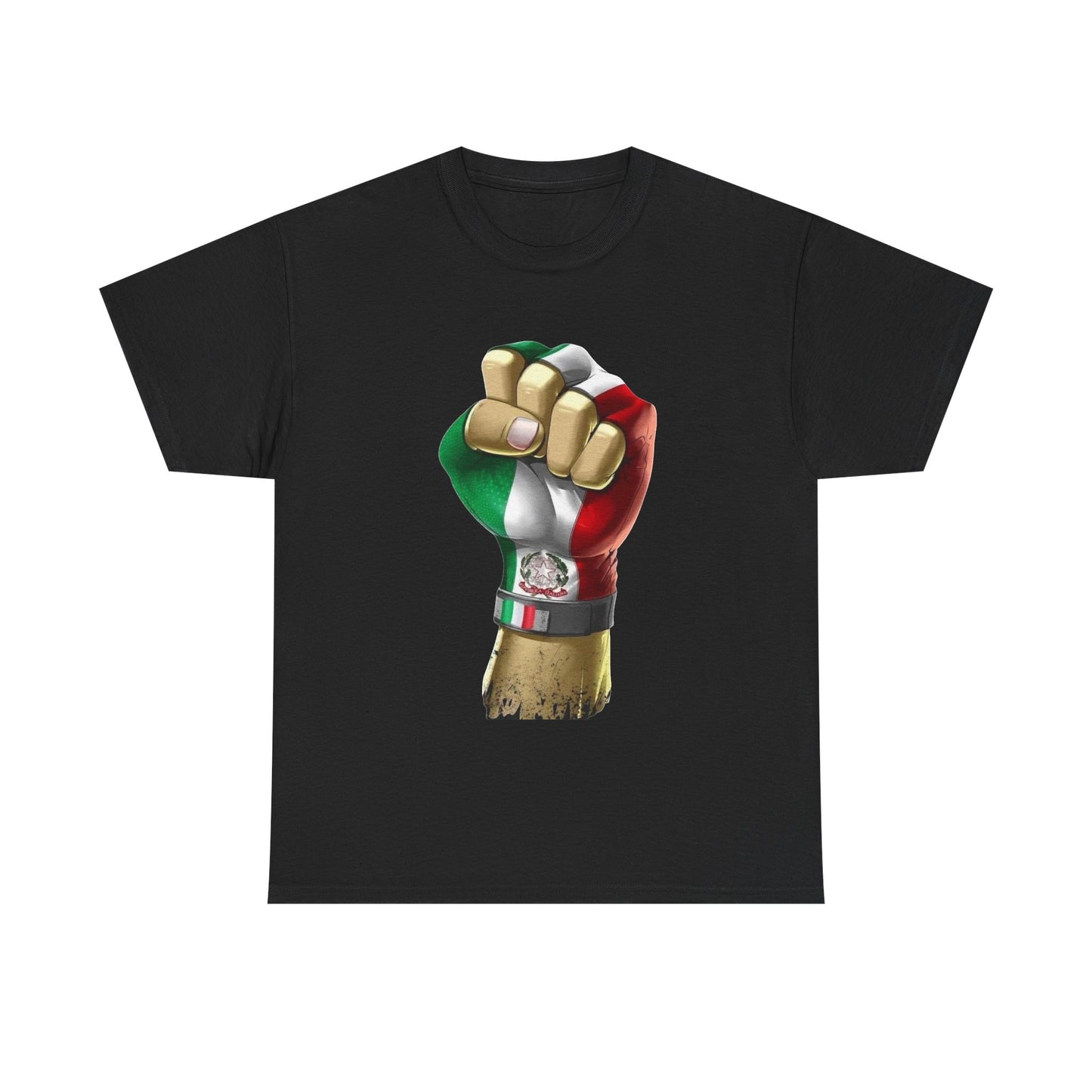 Italian Pride MMA Boxing Graphic T Shirt Unisex Heavy Cotton Tee