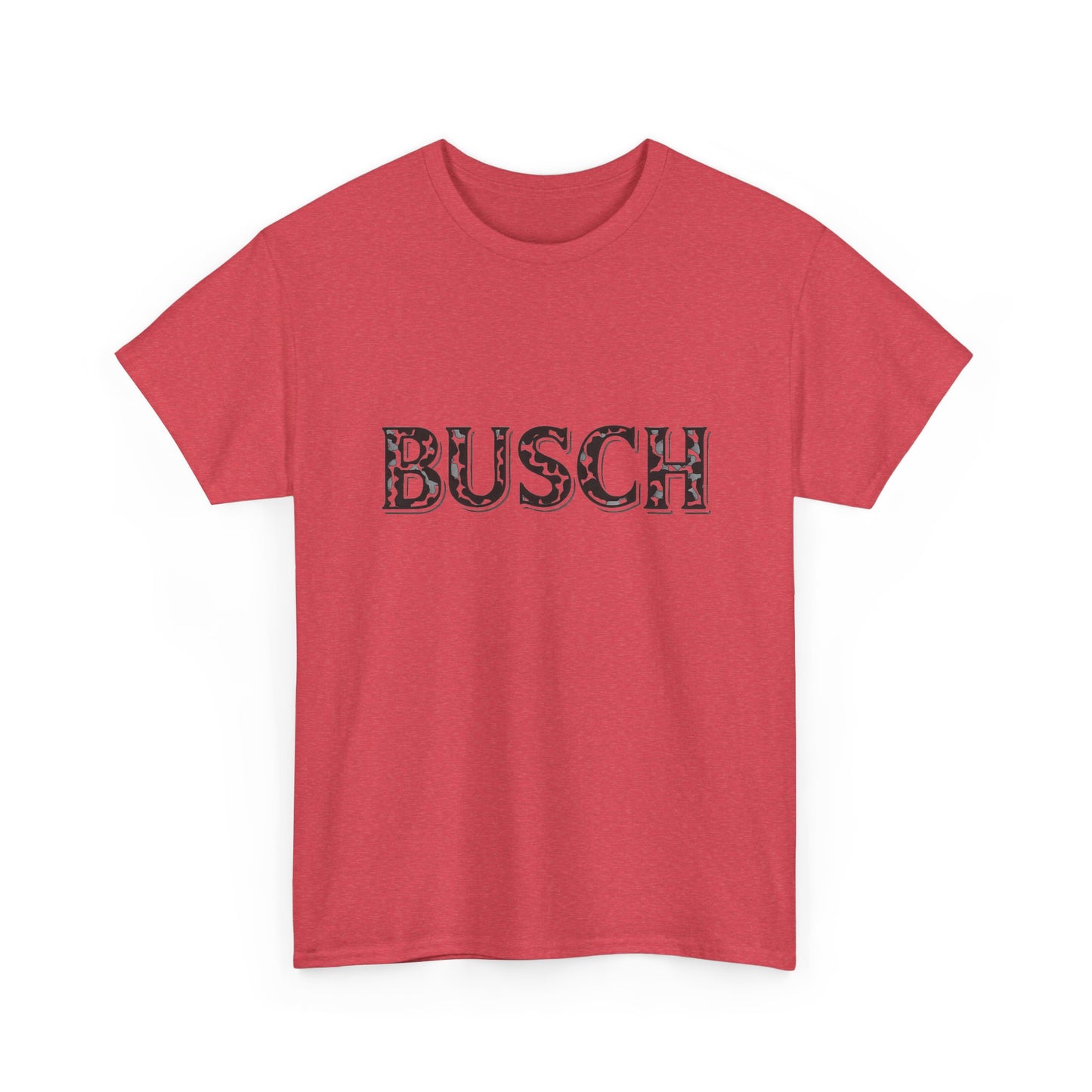 Busch Beer MULTIPLE COLORS Graphic T Shirt NEW Unisex Heavy Cotton Tee