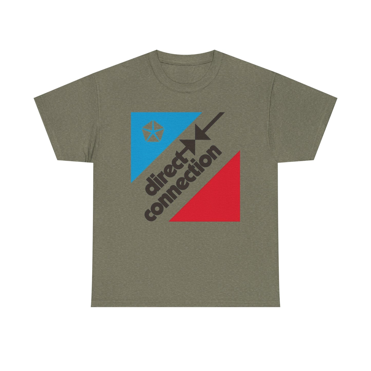 Direct Connection Mopar Vintage Graphic T Shirt NEW Unisex Heavy Cotton Tee