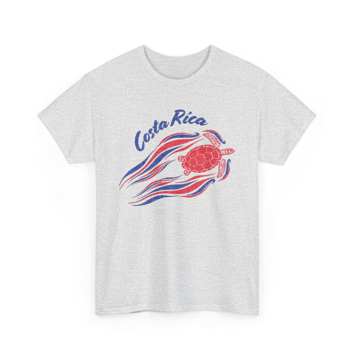 Costa Rica Sea Turtles Graphic T Shirt Vintage Men's Heavy Cotton Tee