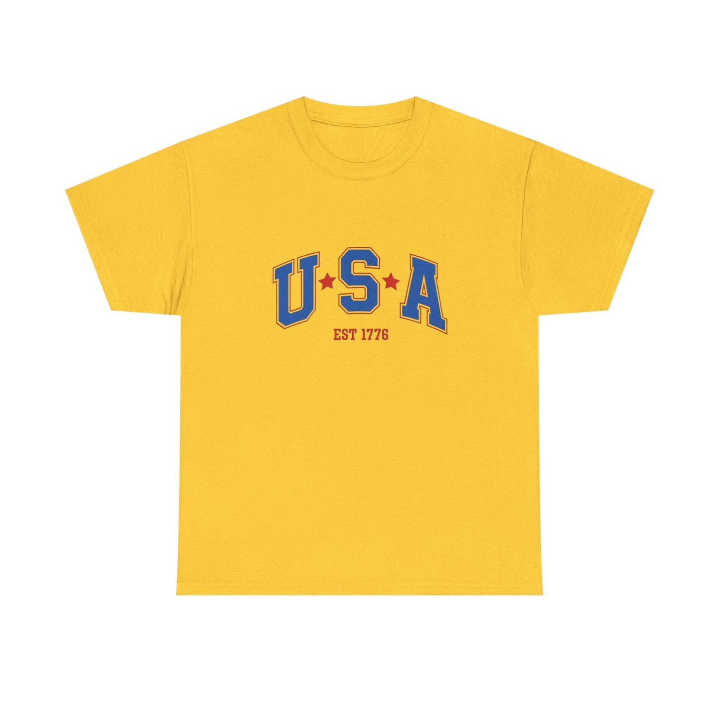 USA 1776 America Graphic T Shirt Adult New Tee