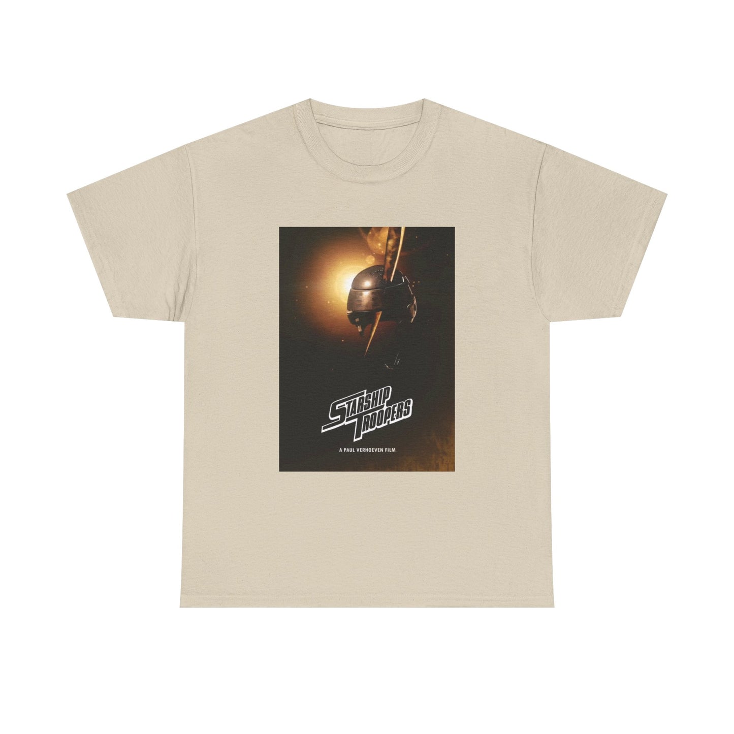 StarShip Troopers Tshirt Retro Action Movie Vintage Unisex Heavy Cotton Tee