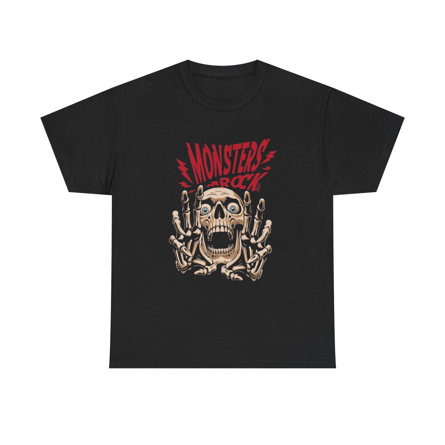 Monsters Rock Graphic T Shirt NEW ADULT TEE